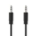 Nedis stereo helikaabel 3.5mm - 3.5mm 1 m