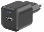 Swissten Reisilaadija GaN USB-C 35W PD / USB-A 27W QC