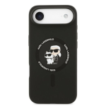 Karl Lagerfeld Liquid Silicone Karl and Choupette MagSafe &uuml;mbris Apple iPhone 17 Air jaoks