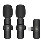 Puluz PU3150B Lavaliinijuhtraadio Mikrofon Lightning t&uuml;&uuml;p.
