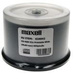 MAXELL CD-R 700MB 50 tk 52x80 min, spindel, CD-R tr&uuml;kkimiseks