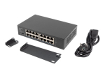 LANBERG l&uuml;litusraamist 10inch/19inch 16-port 1GB RSGE-16 hallitamatud