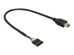 Delock USB 2.0 Pin Header Internal to External Adapter 30cm Must