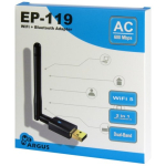 Argus EP-119 Juhtmevaba USB 2.0 600Mbps Wi-Fi 5 V&otilde;rguadapter