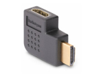 StarTech.com k&uuml;lgsuunaline HDMI 2.0 adapter, 90-kraadine pordi s&auml;&auml;stja, must