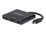 StarTech.com USB-C HDMI adapter - 4K 30Hz - Thunderbolt 3 &uuml;hilduv - koos toov&auml;ljundiga (USB PD) - USB C adapteri konverter (CDP2HDUACP) USB-C