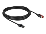 Delock Tugevdatud USB Kaabel 5m Must