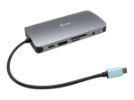 i-Tec USB-C Metal Nano Dock with HDMI/VGA, LAN, and 100W Power Delivery for USB-C/Thunderbolt 3
