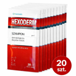 EUROWET Hexoderm &scaron;ampoon koertele ja kassidele - 20x20 ml