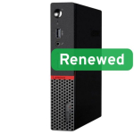 Lenovo uuendatud grade A ThinkCentre M715q AMD Ryzen 5 2400GE 8 SSD 256 AMD Radeon Vega 11 Wi-Fi Windows 11 Pro