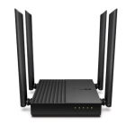 TP-LINK ARCHER C64 duubelb&auml;nd W-Fi ruuter, must