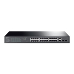 TP-Link 28-portowy switch Gigabit Easy Smart z 24-portowym PoE+
