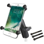 RAM Mounts X-Grip Suur Telefoni Toe, Motots&uuml;kli Rullilaua Klampi Alusega