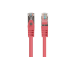 Lanberg Patchcord CAT.6 FTP 0.5M fluke passed 10-komplekt, punane