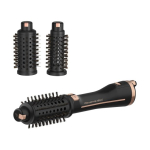 Rowenta Styling Hair Brush CF9620 Temperatuur (max) 80 &deg;C Kuumusetaseme arv 3 Must/Kuldne Roos