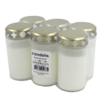 Candela M&auml;lestusk&uuml;&uuml;nlad Korgiga 6tk Valge