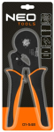 NEO TOOLS ferrule crimping pliers, 6 jaws, ferrule range 0.1&ndash;16 mm&sup2;