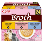 INABA Ciao Broth with chicken, salmon and tuna - kassatoidud - 24x40 g