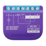Intelligentne SwitchBot Relay l&uuml;liti 1 vooluvaba kontaktiga