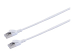 Prokord Slim CAT 6a Unshielded FTP 50cm v&otilde;rgukaabel valge