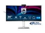 Philips 34B2U6603CH 34" VA 3440 x 1440 (UltraWide) Thunderbolt 4 HDMI DisplayPort 120Hz Monitor