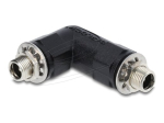 Delock Power DC pistikupesa &uuml;hendus 5,5 mm (ID 2,5 mm) emane - Power DC pistikupesa &uuml;hendus 5,5 mm (ID 2,5 mm) emane must toiteadapter