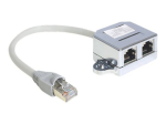 DeLOCK RJ45 portide topelt&uuml;hendus 15cm Ethernet 100Base-TX jagaja