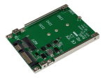 StarTech.com M.2 SSD to 2.5in SATA Adapter - M.2 NGFF to SATA Converter - 7mm - Open-Frame Bracket - M2 Hard Drive Adapter (SAT32M225) Storage Cont...
