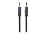 Cablexpert CCA-404-2M Audio kaabel Must
