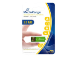 MediaRange 32GB USB 2.0 Flash Drive Roheline