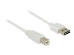 Delock Lihtne USB kaabel 50cm Valge