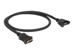 Delock HDMI kaabel Ethernetiga 50cm must