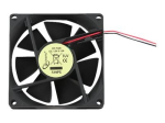 Gembird 80mm must 1-pakk ventilaator