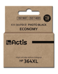 Actis KH-364PBKR tindikassett (asendub HP 364XL CB322EE-ga; Standardne; 12 ml; must, foto)