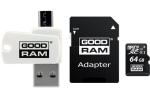 Goodram All in one M1A4-0640R12 64GB MicroSDXC Class 10 UHS-I kaart lugejaga
