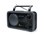 Muse Kaheriba Kaaseaegse raadio M-06DS AUX sisend Hall