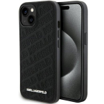Karl Lagerfeld KLHCP15SPQKPMK Quilted K Pattern Hardcase iPhone 15/14/13 jaoks 6.1" / must