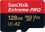 SanDisk Extreme PRO 128GB MicroSDXC m&auml;lukaart