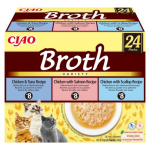 INABA Ciao Broth with chicken, salmon, tuna and scallop - kassatoidud - 24x40g