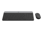 LOGITECH Slim Juhtmeta klaviatuur ja hiire komplekt MK470 - GRAFIIT - US INTNL - INTNL