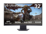 LG UltraGear 32GS60QC-B 32-tolline VA 2560 x 1440 (2K) HDMI DisplayPort 180Hz