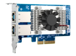 QNAP QXG-10G2T V&otilde;rgukaart Fast Ethernet Gigabit Ethernet 10 Gigabit Ethernet 5 Gigabit Ethernet 2.5 Gigabit Ethernet