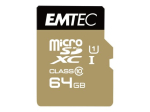 EMTEC Gold+ microSD 64GB 85MB/s