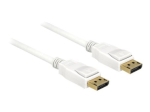 Delock 3m DisplayPorti kaabel valge