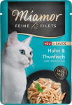 MIAMOR Fine Filets Kana koos tuunikalaga kastmes - m&auml;rgkassitoit - 100g