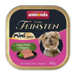 ANIMONDA Vom Feinsten Senior Mini kana metslindude ja majoraaniga niisket koeratoitu - 100g