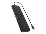 ICY BOX 11-osaliselt Mobiildokkimisjaam Kolmeteise Videov&auml;ljandi USB-C