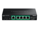 TRENDnet TPE-B541 Smart PoE Passthrough Switch - 5 Ports - TAA Compliant