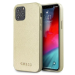 Guess GUHCP12LIGLGO Hardcase Iridescent iPhone 12 Pro Max 6,7" jaoks / kuldne