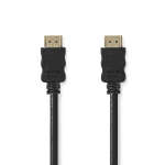 Nedis CVGT34000BK05 kiirusega HDMI kaabel koos Ethernetiga HDMI pistik - HDMI pistik 0.50 m